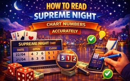 How to Read Supreme Night Chart Numbers Accurately | Complete Guide