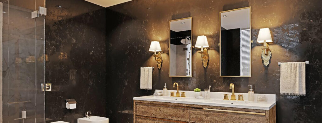 Lighting-Techniques-for-Black-Bathrooms-1024x393 21 Black Bathroom Ideas in 2023: Embrace Elegance and Innovation