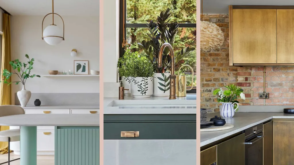 Incorporating-Greenery-Bringing-Life-to-Your-Kitchen-Island 9 Best Ways to Make a Kitchen Island Look More Expensive